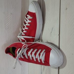 "Lunarlon" Red Converse Men's size 11